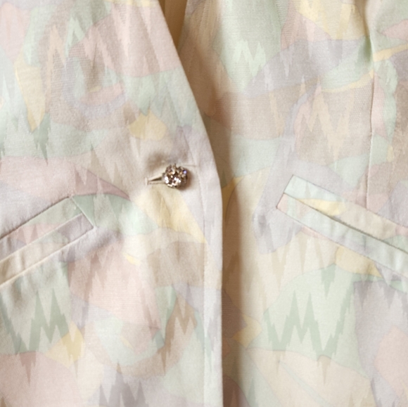 Retro Pastel Blazer - Picture 2 of 8